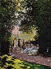 Claude Monet The Parc Monceau Paris 2 painting